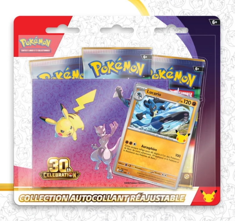 Tripack Collection 30 ans - Lucario